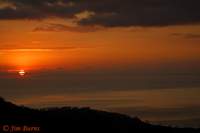 Sunset over the Pacific